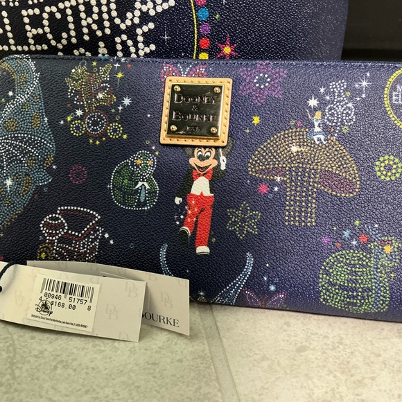 Dooney & Bourke Disney Electrical Light Parade Tote Bag and Wallet Set - Picture 2 of 7